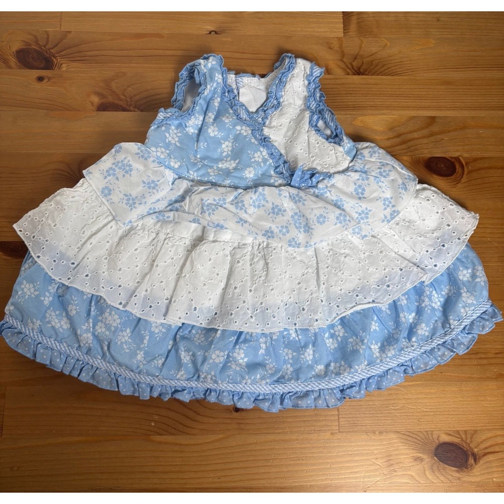 Carter's Infant Girls' Sleeveless Ruffled‎ Layered Dress Size 3 Months